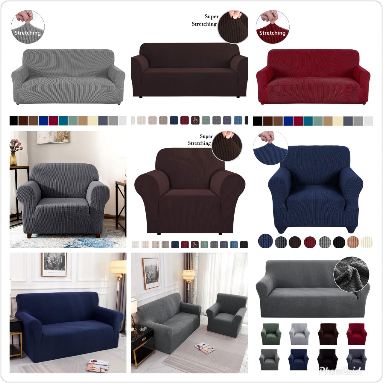 Luxurious Seat Covers(3:2)5 Seater