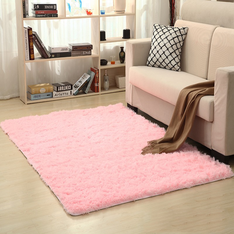 Fluffy Carpets (5x8-Baby Pink)